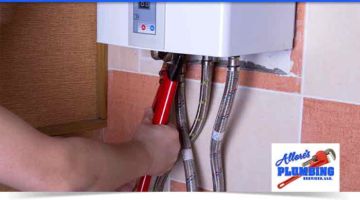 Tankless water heater Services - Allore's Plumbing Services LLC