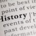 Dictionary definition of 'history' highlighting plumbing's past and significance for Allore's Plumbing Services LLC.